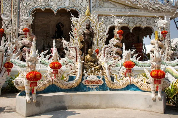 Wat Pracha Rat Bamrung Rang Man Temple Thai People Foreign — Foto de Stock