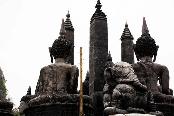 Buddha Statue Für Thailänder Und Reisende Aus Dem Ausland Die — Stockfoto