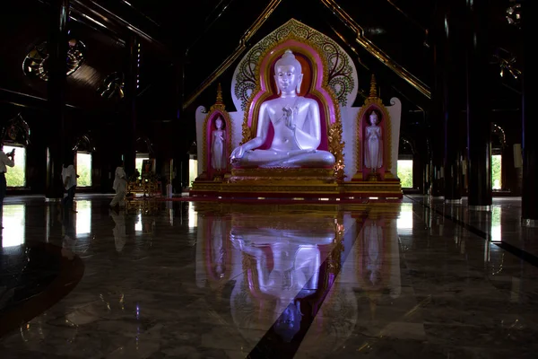 Hermosa Estatua Buda Para Los Viajeros Extranjeros Tailandeses Visita Viaje — Foto de Stock