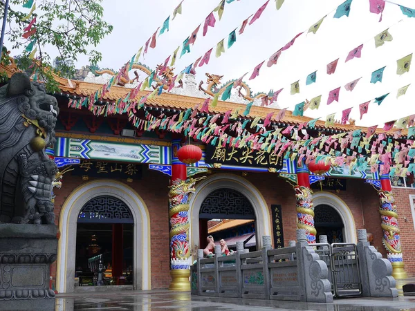 Decorare Giardinaggio Esterno Interior Design Stile Cinese Del Tempio Tiantan — Foto Stock