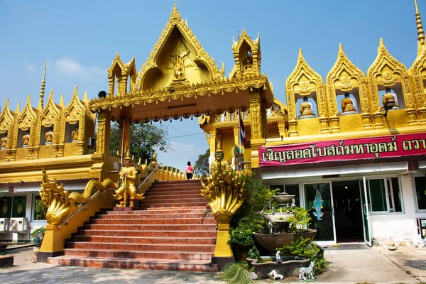 Antike Architektur Antikes Gebäude Ubosot Kirche Des Wat Chaiyasitthawat Buddhistischer — Stockfoto