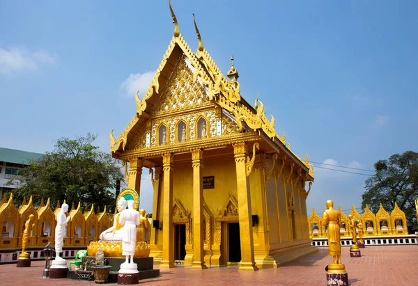 Antike Architektur Antikes Gebäude Ubosot Kirche Des Wat Chaiyasitthawat Buddhistischer — Stockfoto