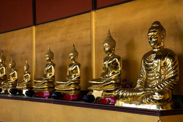 Buddha Statue Für Thailänder Und Ausländische Reisende Besuch Und Respekt — Stockfoto