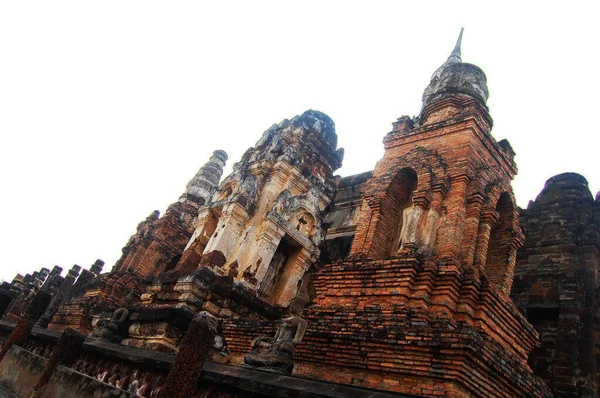 Ancient Antiquity Architecture Antique Ruins Building Thai People Travelers Travel — Stock Photo, Image