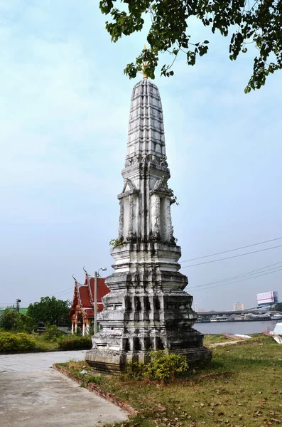 Arquitetura Antiga Edifício Antigo Stupa Chedi Wat Khien Khian Templo — Fotografia de Stock