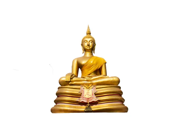Antica Statua Del Buddha Che Chiama Terra Testimoniare Antica Maravijaya — Foto Stock