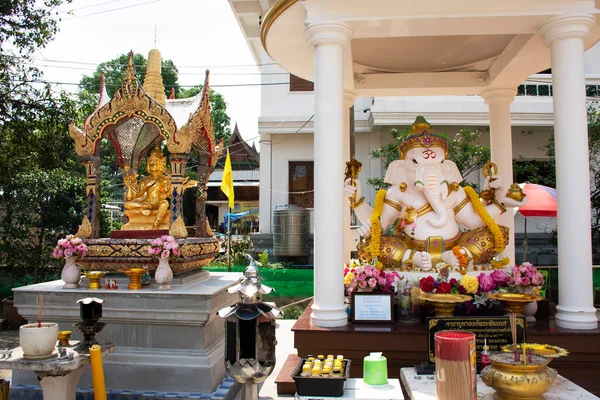 Brahma Antigua Estatua Ganesha Figura Ganesh Santuario Señor Para Los — Foto de Stock