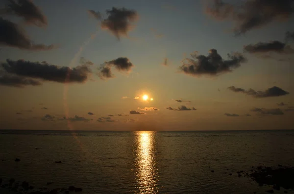 View Landscape Seascape Sky Cloudscape Sea Ocean Gulf Thailand Sunset — Fotografia de Stock