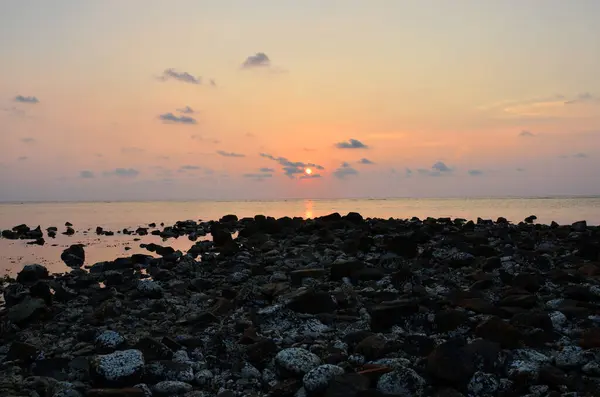 View Landscape Seascape Sky Cloudscape Sea Ocean Gulf Thailand Sunset — Fotografia de Stock