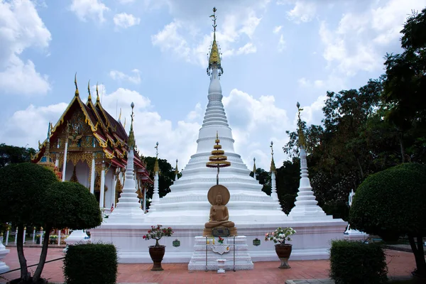 Forntida Gamla Phra Tao Stupa Och Antika Chedi För Thai — Stockfoto