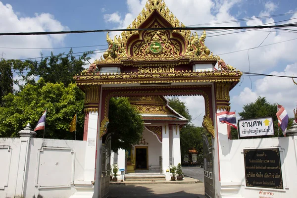 Alte Ordinationshalle Oder Antike Ubosot Kirche Für Thailänder Reisende Besuchen — Stockfoto