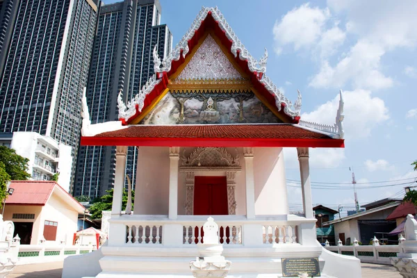 Alte Ordinationshalle Oder Antike Ubosot Kirche Für Thailändische Reisende Besuchen — Stockfoto