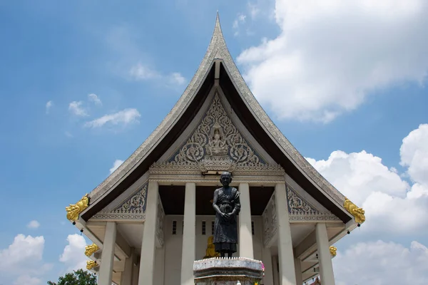 Αρχαία Ubosot Αντίκες Εκκλησία Για Thai Άνθρωποι Ταξιδιώτες Ταξιδεύουν Επίσκεψη — Φωτογραφία Αρχείου
