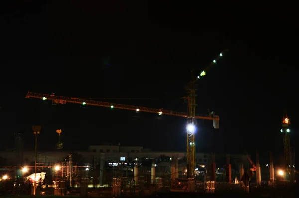 Trabalhadores Asiáticos Trabalhadores Trabalho Tailandês Usam Máquina Maquinário Pesado Construtor — Fotografia de Stock