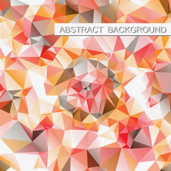 Abstract background with triangles. Vector illustration. — Stock Vector