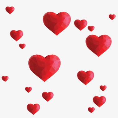 kalp ile sorunsuz arka plan