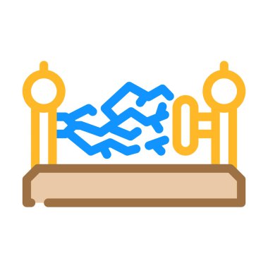 elektromanyetik aygıt renk vektör çizimi