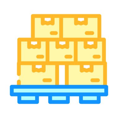 ürün ve servis renk vektör illüstrasyonu