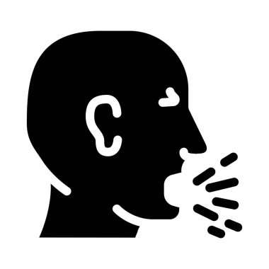 Bağıran koca ve boşanma sembolü vektör illüstrasyonu