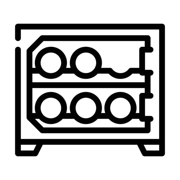 Холодильник для векторной иллюстрации иконок — стоковый вектор