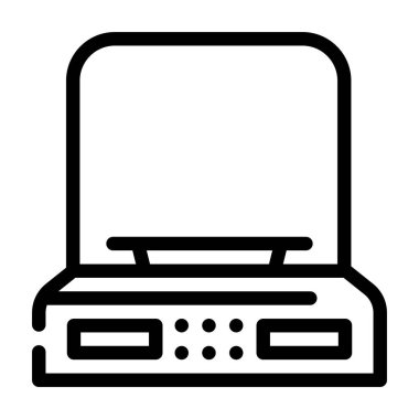 Dijital aygıt çizgisi simgesi çizimini ölçeklendirir