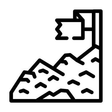 hedef iş hattı simgesi vektör illüstrasyonuName