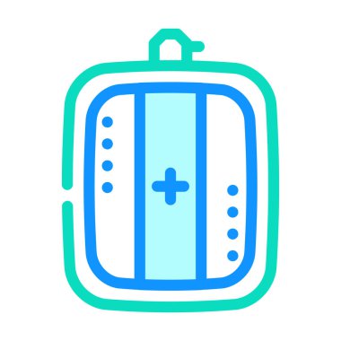 beyaz dengeleme araçları renk vektör illüstrasyonu