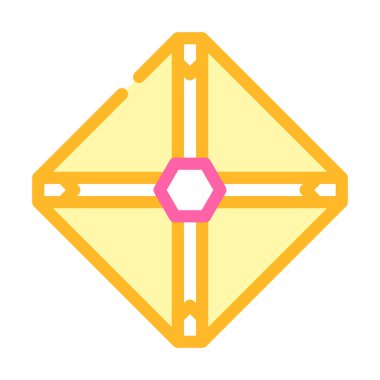 uzay yelken renk vektör çizimi