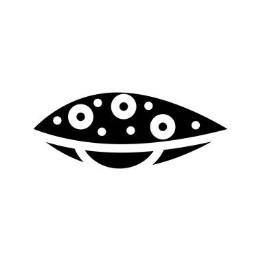 Yumuşakça bulaşıcı simge vektör illüstrasyonuName