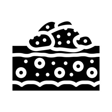 papilloma derisi hastalığı sembolü vektör illüstrasyonu