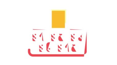Beslenme Gerçekleri Diyet rengi canlandırması