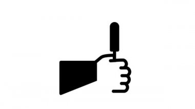 Doğum günü Olay Partisi çizgi simgesi canlandırması