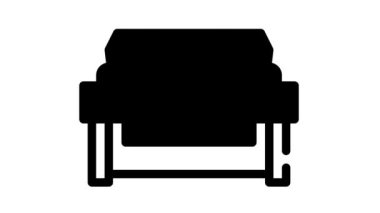 Sanayi Makineleri çizgi simgesi canlandırması