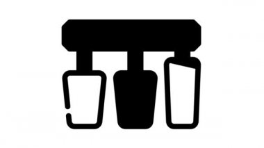 Araç Ayrıntıları çizgi simgesi canlandırması