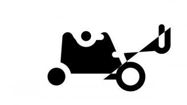 Korsan Deniz Hırsızı çizgi simgesi canlandırması