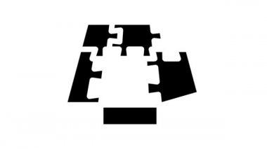 Döşeme Katmanları Yenileme Çizgisi Canlandırması