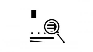 Startup Business Work glyph canlandırması