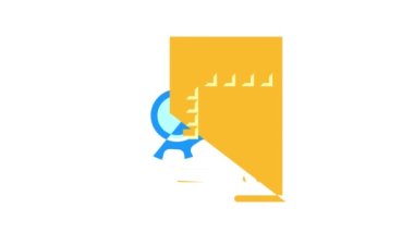 muhasebe süreci erp renk simgesi canlandırması