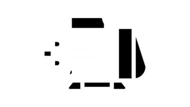 elektrik üreteç hattı simgesi canlandırması