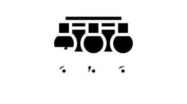 Metal liste üretim endüstrisi makine hattı canlandırması