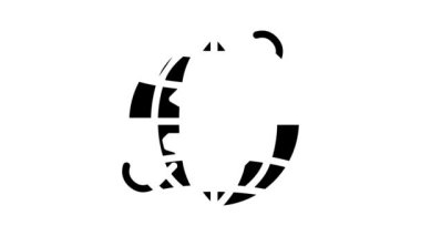 Uluslararası seyahat simgesi canlandırması