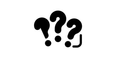 soru konuşma simgesi canlandırması