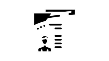 dergi satışı bölüm simgesi canlandırması