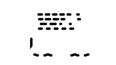 Su hattı simgesinde voleybol canlandırması