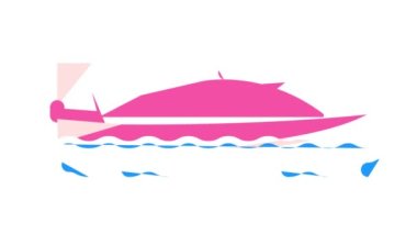 sürat teknesi su sporu renk canlandırması