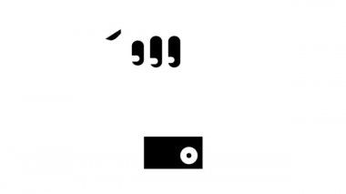 lider bant glyph simge canlandırması
