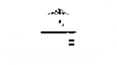 ağaç ev kabartma simgesi canlandırması