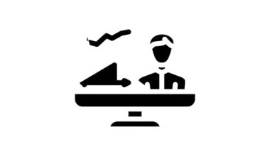 Çevrimiçi satır simgesi canlandırması araştırması becerileri