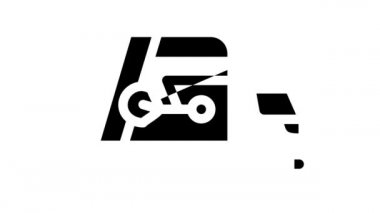 Çöp kamyonu çizgisi canlandırması