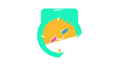 pusula aracı renk canlandırması